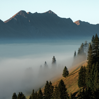 Mountain Square Image